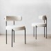 uurshome Modern White Dining Chair – Sleek and Minimalist Seating for Contemporary Dining Rooms